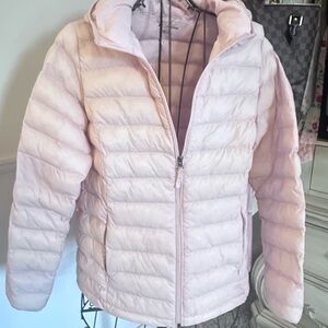 Amazon Light Pink Puffer Jacket